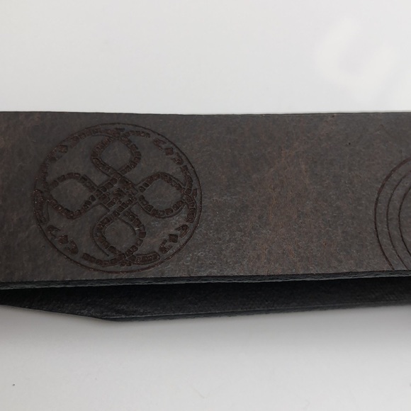 Be Prepared Genuine Leather Brown Belt Made in Italy. Conversation piece - Picture 7 of 15
